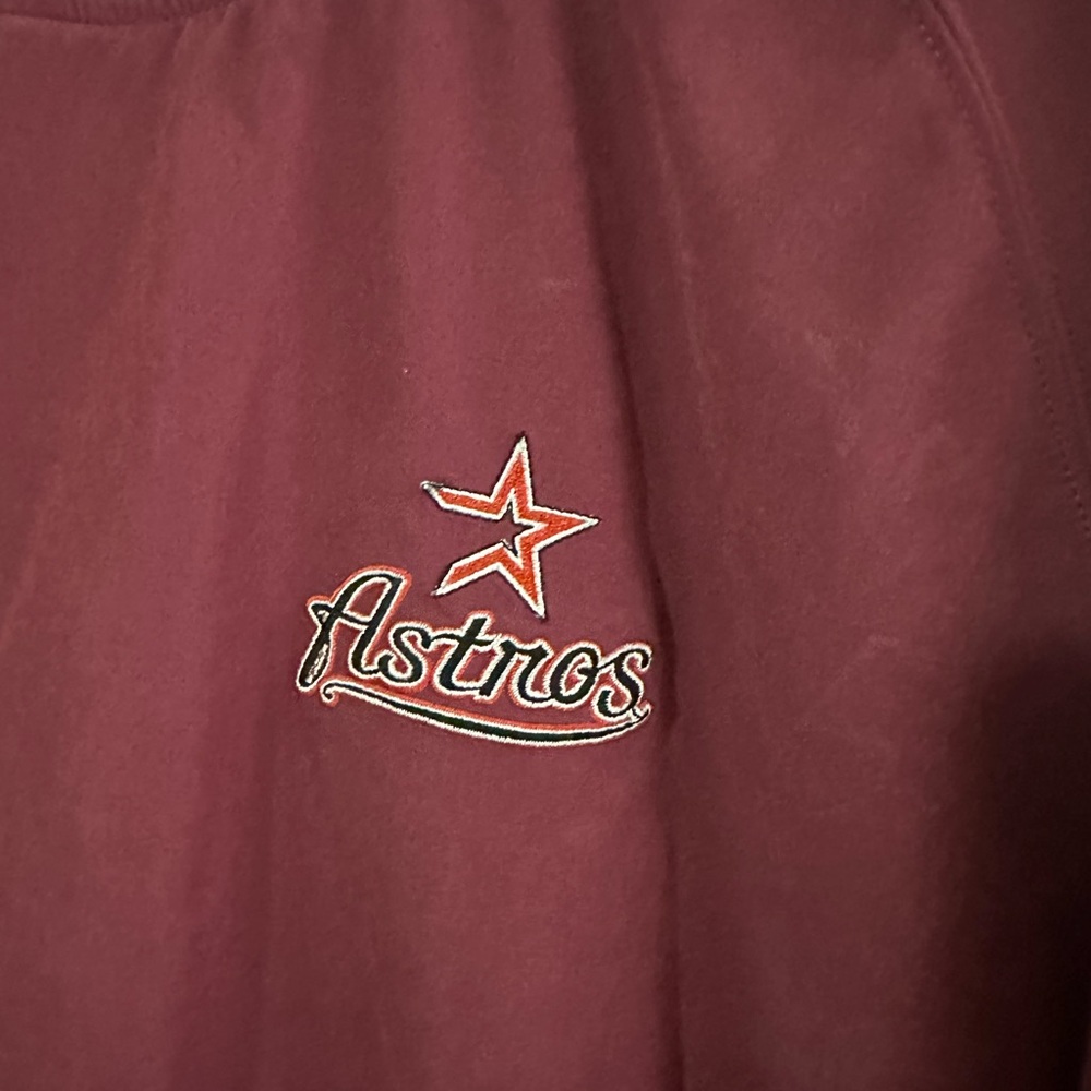 Men’s Vintage Antigua Houston Astros pullover windbreaker jacket - Picture 2 of 4
